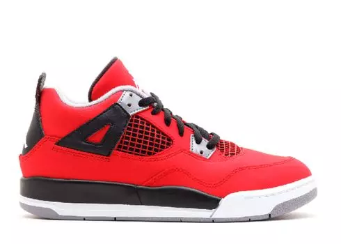 Кроссовки Air Jordan Air Jordan 4 Retro Ps 'Toro Bravo', красный
