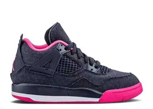 Кроссовки Air Jordan Air Jordan 4 Retro Ps 'Denim', синий