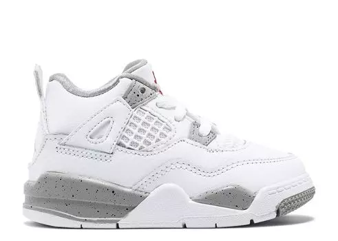 Кроссовки Air Jordan Air Jordan 4 Retro Td 'White Oreo', белый