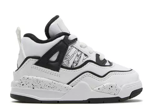 Кроссовки Air Jordan Air Jordan 4 Retro Td 'Diy', белый
