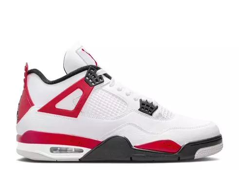 Кроссовки Air Jordan Air Jordan 4 Retro 'Red Cement', белый