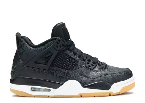 Кроссовки Air Jordan Air Jordan 4 Retro Gs 'Laser', черный