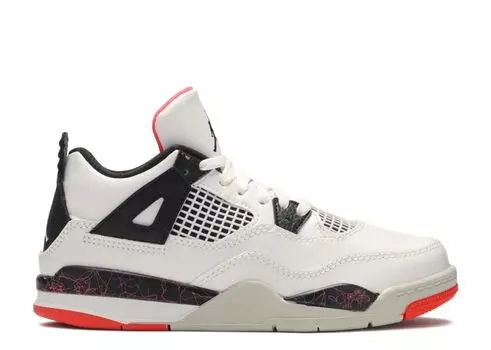 Кроссовки Air Jordan Air Jordan 4 Retro Ps 'Pale Citron', белый
