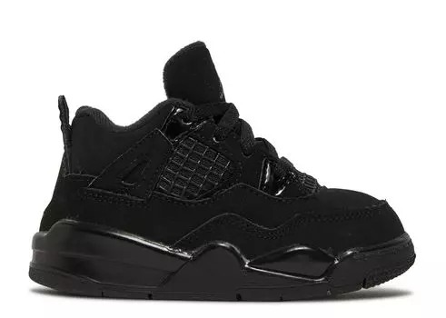 Кроссовки Air Jordan Air Jordan 4 Retro Td 'Black Cat' 2020, черный