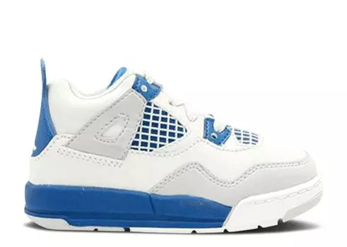 Кроссовки Air Jordan Air Jordan 4 Retro Td 'Military Blue' 2006, белый