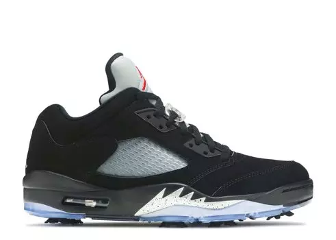 Кроссовки Air Jordan Air Jordan 5 Low Golf 'Metallic', черный