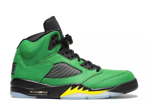 Кроссовки Air Jordan Air Jordan 5 Retro Se 'Oregon', зеленый