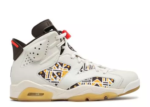 Кроссовки Air Jordan Air Jordan 6 Retro 'Quai 54 - Sail Gum', кремовый