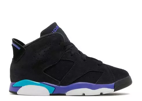 Кроссовки Air Jordan Air Jordan 6 Retro Td 'Aqua', черный