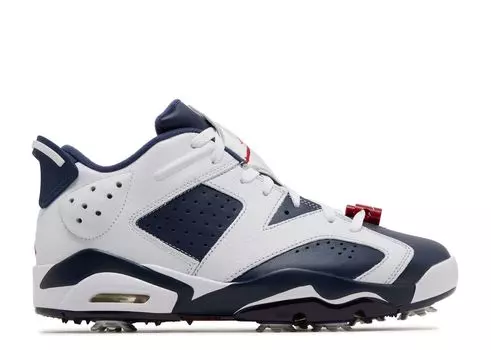 Кроссовки Air Jordan Air Jordan 6 Retro Low Golf 'Olympic', синий