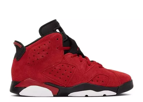 Кроссовки Air Jordan Air Jordan 6 Retro Ps 'Toro Bravo', красный