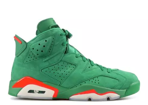 Кроссовки Air Jordan Air Jordan 6 Retro Nrg 'Green Suede Gatorade', зеленый
