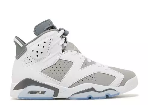 Кроссовки Air Jordan Air Jordan 6 Retro 'Cool Grey', белый
