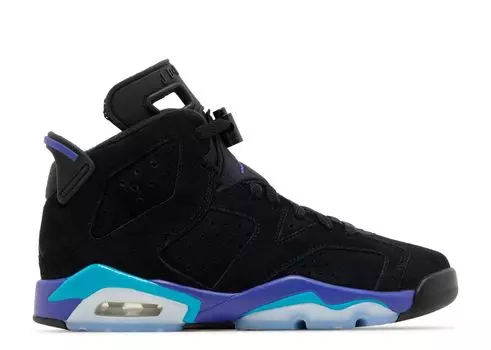 Кроссовки Air Jordan Air Jordan 6 Retro Gs 'Aqua', черный
