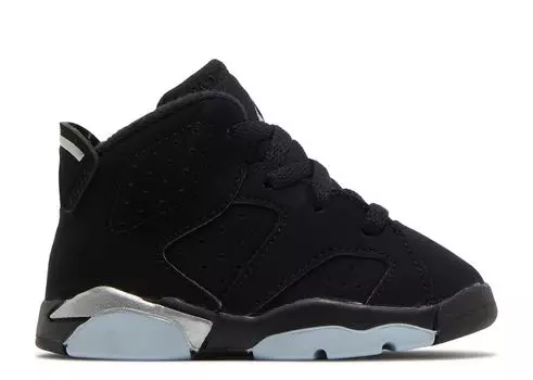 Кроссовки Air Jordan Air Jordan 6 Retro Td 'Chrome', черный