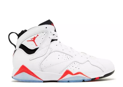 Кроссовки Air Jordan Air Jordan 7 Retro 'White Infrared', белый