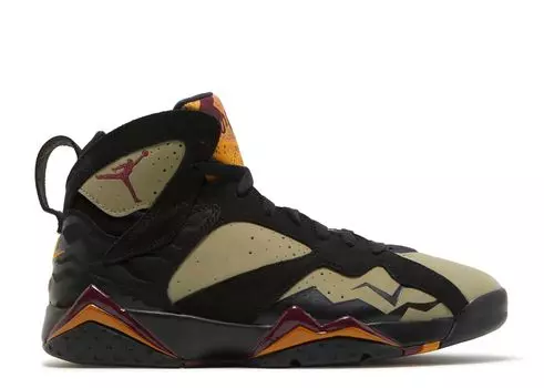 Кроссовки Air Jordan Air Jordan 7 Retro 'Black Olive', черный