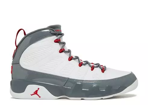Кроссовки Air Jordan Air Jordan 9 Retro 'Fire Red', серый