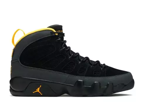 Кроссовки Air Jordan Air Jordan 9 Retro ‘Dark Charcoal University Gold’, серый