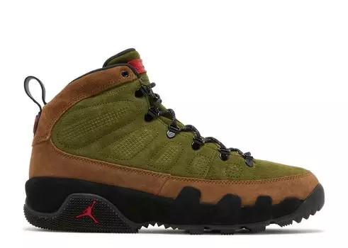Кроссовки Air Jordan Air Jordan 9 Retro Boot Nrg 'Beef And Broccoli', зеленый