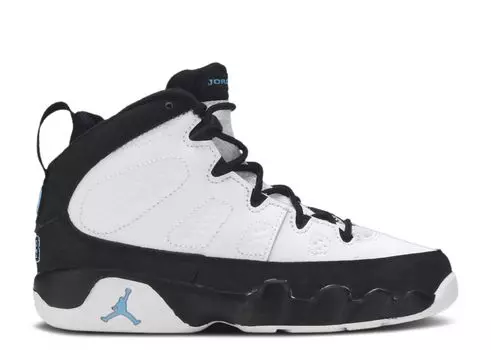 Кроссовки Air Jordan Air Jordan 9 Retro Ps 'University Blue', белый