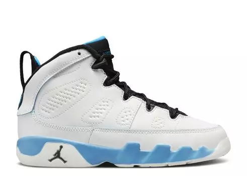 Кроссовки Air Jordan Air Jordan 9 Retro Ps 'Powder Blue' 2024, белый