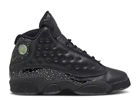 Кроссовки Air Jordan Air Jordan Retro 13 Ps 'Gold Glitter', черный