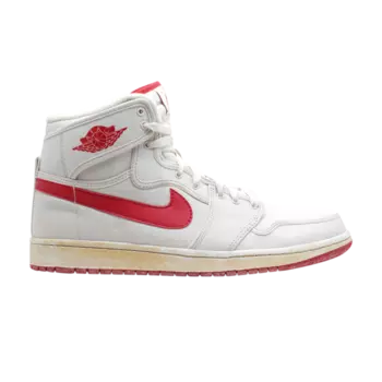 Кроссовки Air Jordan AJKO Retro Hi 'Red', белый