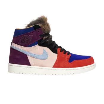 Кроссовки Air Jordan Aleali May x Wmns Air Jordan 1 Retro High 'Court Lux' Sample, разноцветный