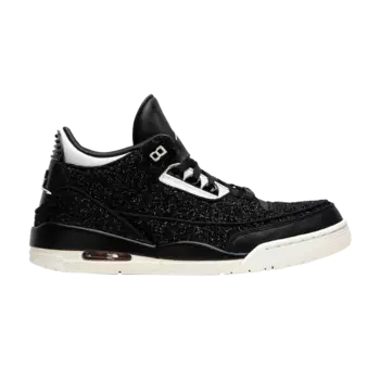 Кроссовки Air Jordan Anna Wintour x Wmns Air Jordan 3 Retro 'Black' Sample, черный
