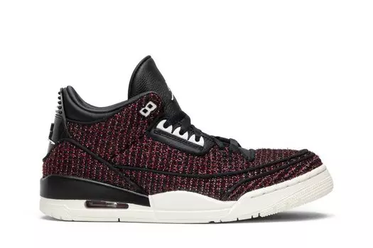 Кроссовки Air Jordan Anna Wintour x Wmns Air Jordan 3 Retro 'University Red', красный