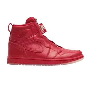 Кроссовки Air Jordan Anna Wintour x Wmns Air Jordan 1 Retro High Zip AWOKSample, красный