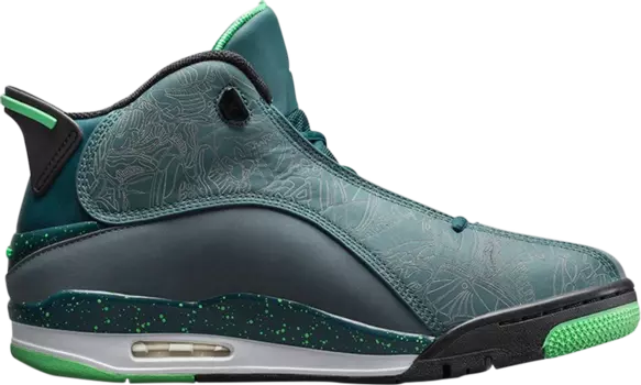 Кроссовки Air Jordan Dub Zero Teal, зеленый