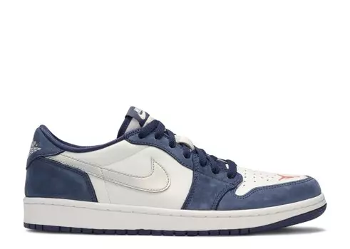Кроссовки Air Jordan Eric Koston X Air Jordan 1 Low Sb 'Midnight Navy', синий