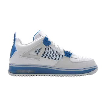 Кроссовки Air Jordan Fusion 4 'Military Blue', белый