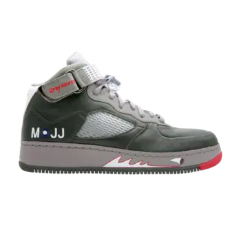 Кроссовки Air Jordan Fusion 5 Premier 'Grey Nurse', зеленый