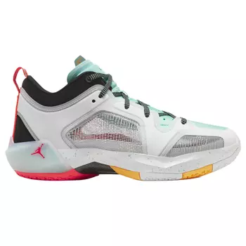 Кроссовки Air Jordan Guo Ailun x 37 Low PF 'Silver Island Green', Белый