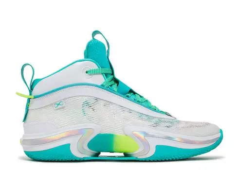 Кроссовки Air Jordan Guo Ailun X Air Jordan 36 Pf 'Global Game', белый