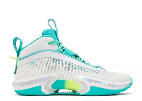 Кроссовки Air Jordan Guo Ailun X Air Jordan 36 Gs 'Global Game', белый