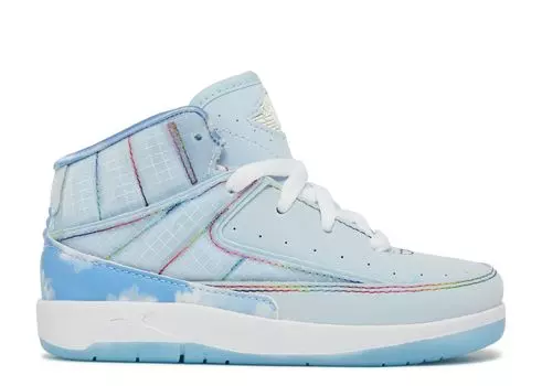 Кроссовки Air Jordan J. Balvin X Air Jordan 2 Retro Td, синий