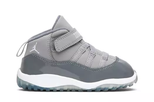 Кроссовки Air Jordan Jordan 11 Retro Toddler 'Cool Grey', серый
