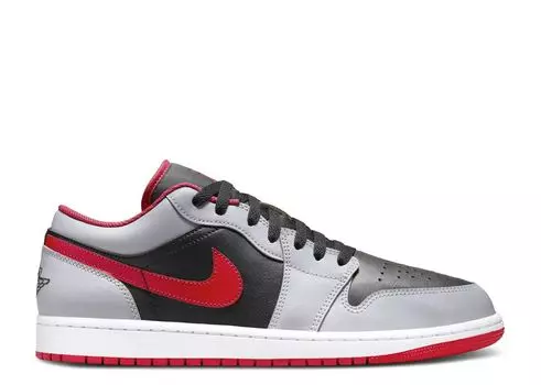 Кроссовки Air Jordan Jordan 1 Low 'Cement Fire Red', серый