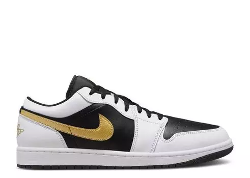 Кроссовки Air Jordan Jordan 1 Low, цвет Gold Swoosh