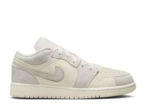 Кроссовки Air Jordan Jordan 1 Low Se Craft Gs 'Pale Ivory', кремовый