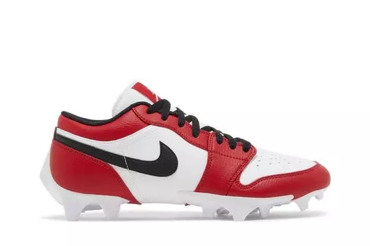 Кроссовки Air Jordan Jordan 1 Low TD Cleat, красный