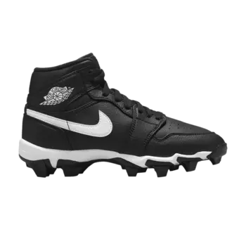 Кроссовки Air Jordan Jordan 1 Mid Cleat GS, черный