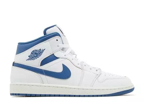 Кроссовки Air Jordan Jordan 1 Mid, цвет Industrial Blue