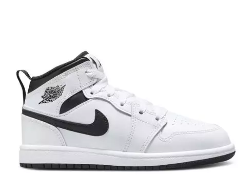 Кроссовки Air Jordan Jordan 1 Mid PS, белый/черный