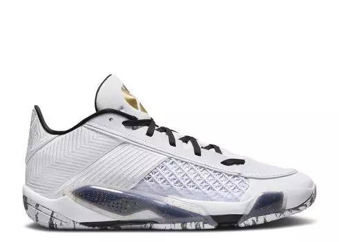 Кроссовки Air Jordan Jordan 38 Low, цвет White Metallic Gold