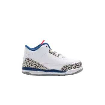 Кроссовки Air Jordan Jordan 3 Retro BT 'True Blue' 2016, белый